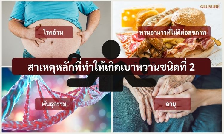 สาเหตุของโรคเบาหวานประเภท 2