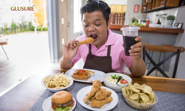 การรับประทานอาหารที่ไม่ถูกสุขลักษณะ